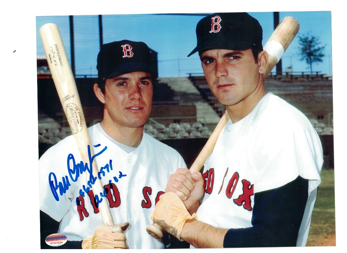 Billy Conigliaro Boston Red Sox Signed 8x10 Photo Poster painting W/Our COA With Tony C. C READ