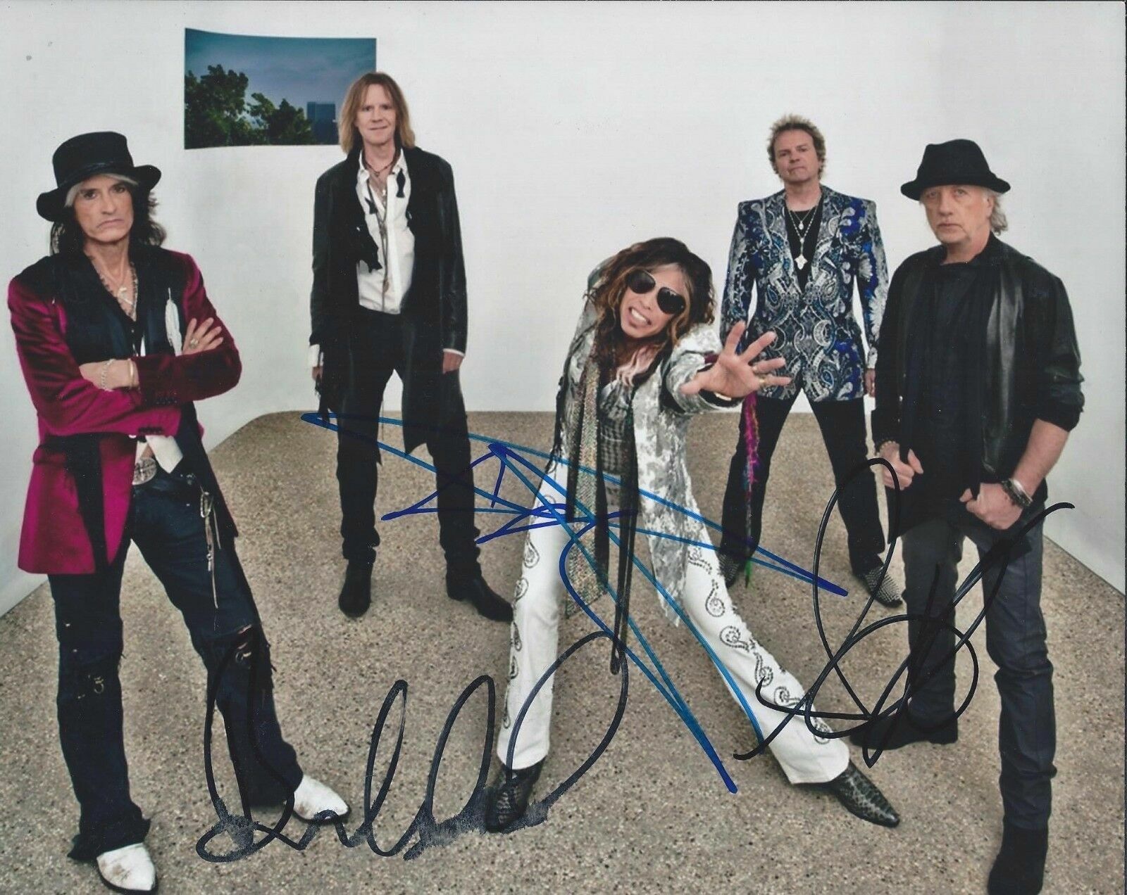 Steven Tyler Autographed Signed 8x10 Photo Poster painting ( Aerosmith ) REPRINT