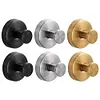 2/4/6/8/10PCS Suction Cup Hooks Stainless Steel Loofah Towel Coat Bath Robe Hook