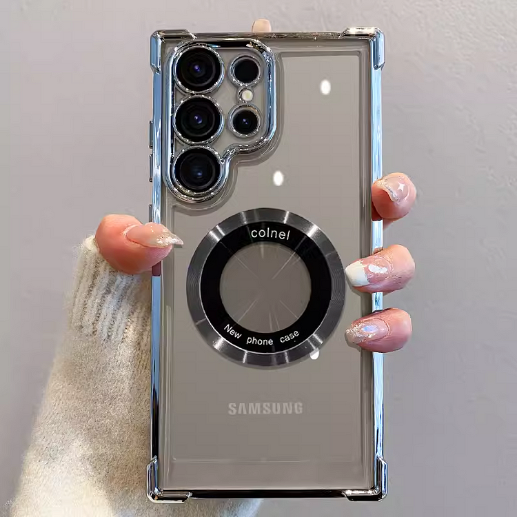 Plated Shockproof Magnetic Protection Soft Cover