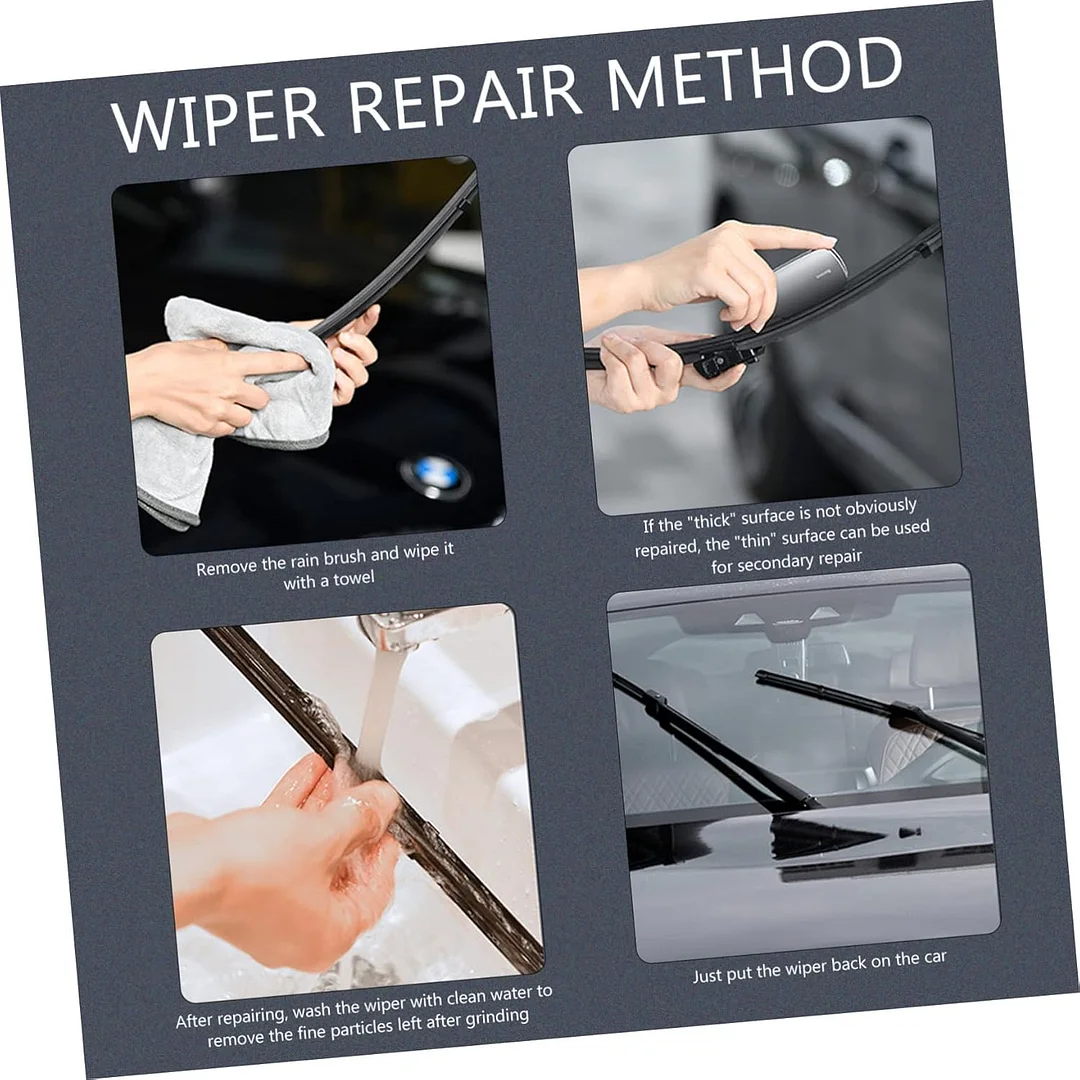Car wiper strip repair tool