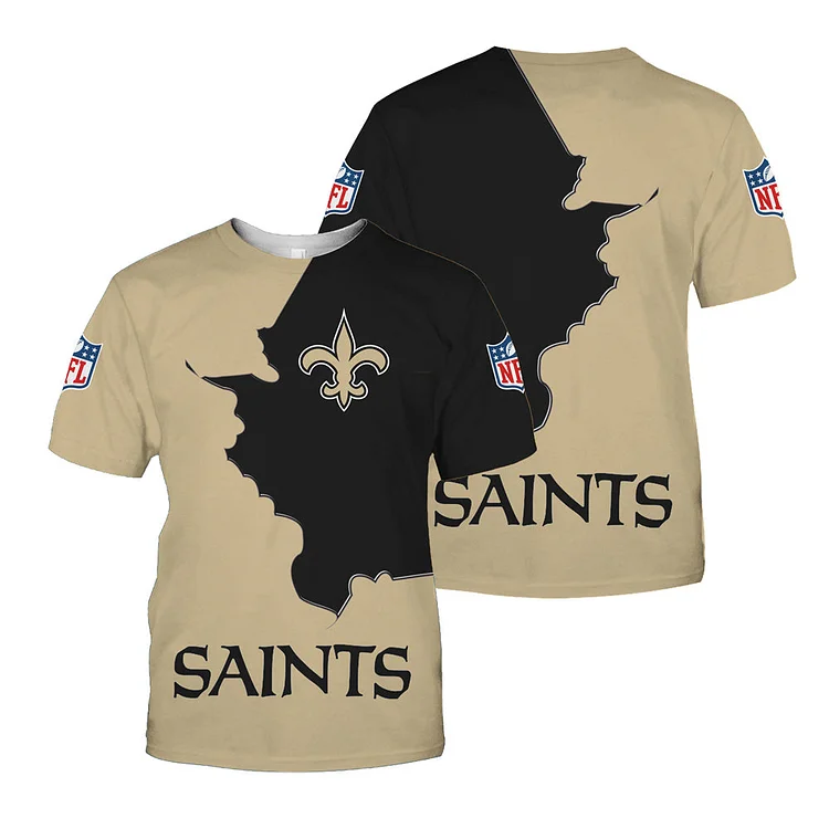 New Orleans Saints All Over Print T-Shirt