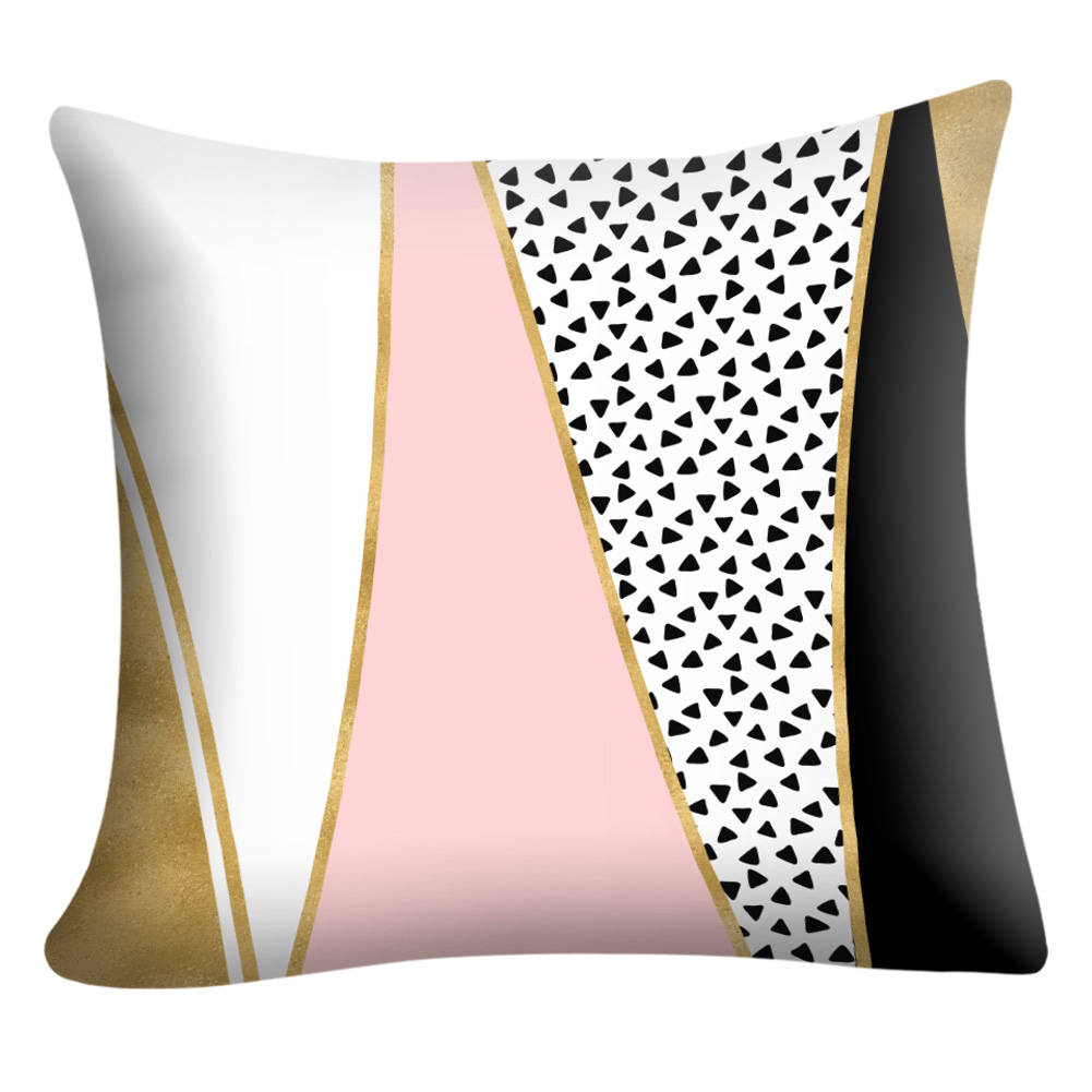 

Geometric Printed Pillowcase Home Car Decorative Sofa Cushion Cover (O, 501 Original