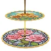 DIY Diamond Painting 3-Tier Mandala Cupcake Dessert Stand Serving Tray Decor Kit