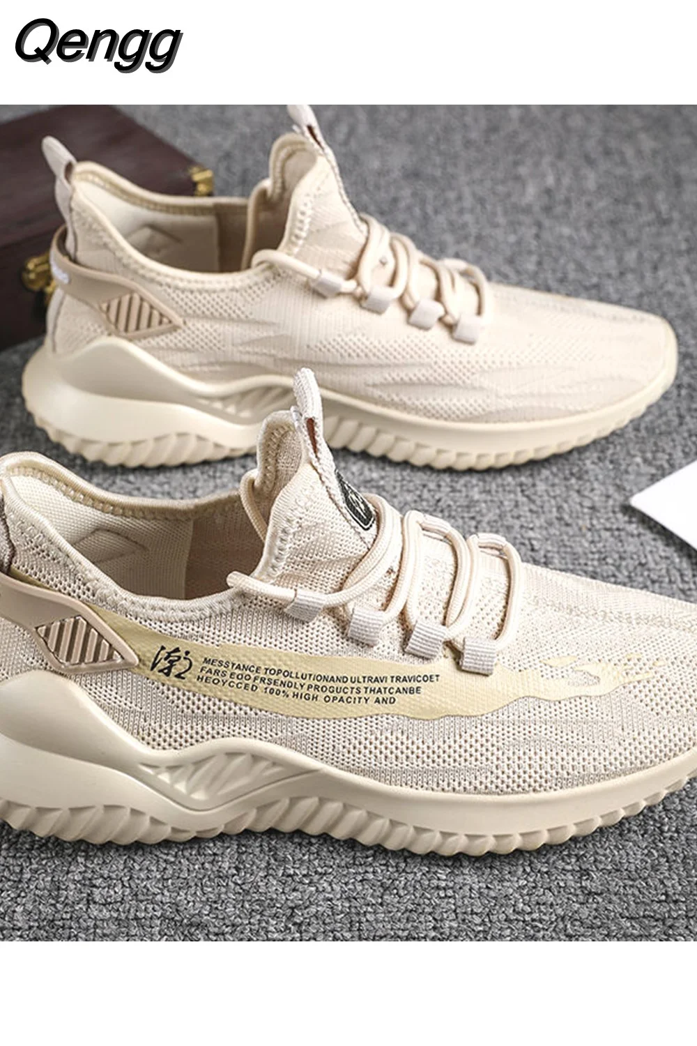 Qengg Men's Lightweight Running Shoes Summer Ultra-light Breathable Sneakers Zapatos De Mujer Walking Shoes Boys Sneakers sd453