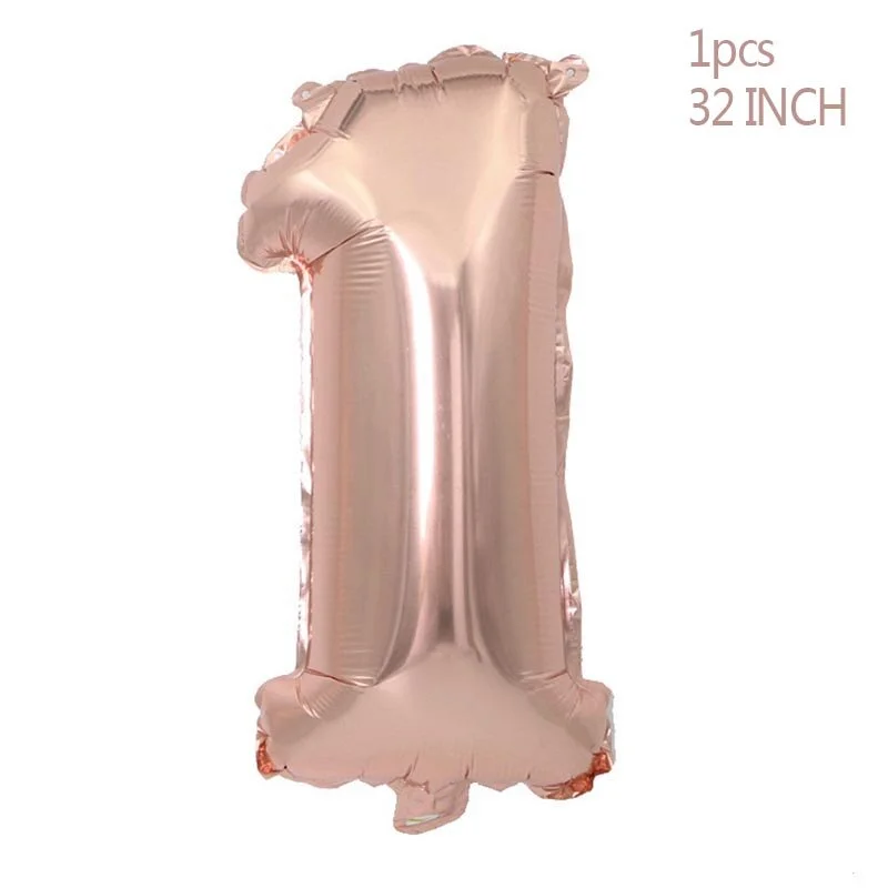 Rose Gold Confetti Baloons Foil Champagne Star Balloon Wedding Latex Ballon globos BabyShower Birthday Party Decoration Supplies