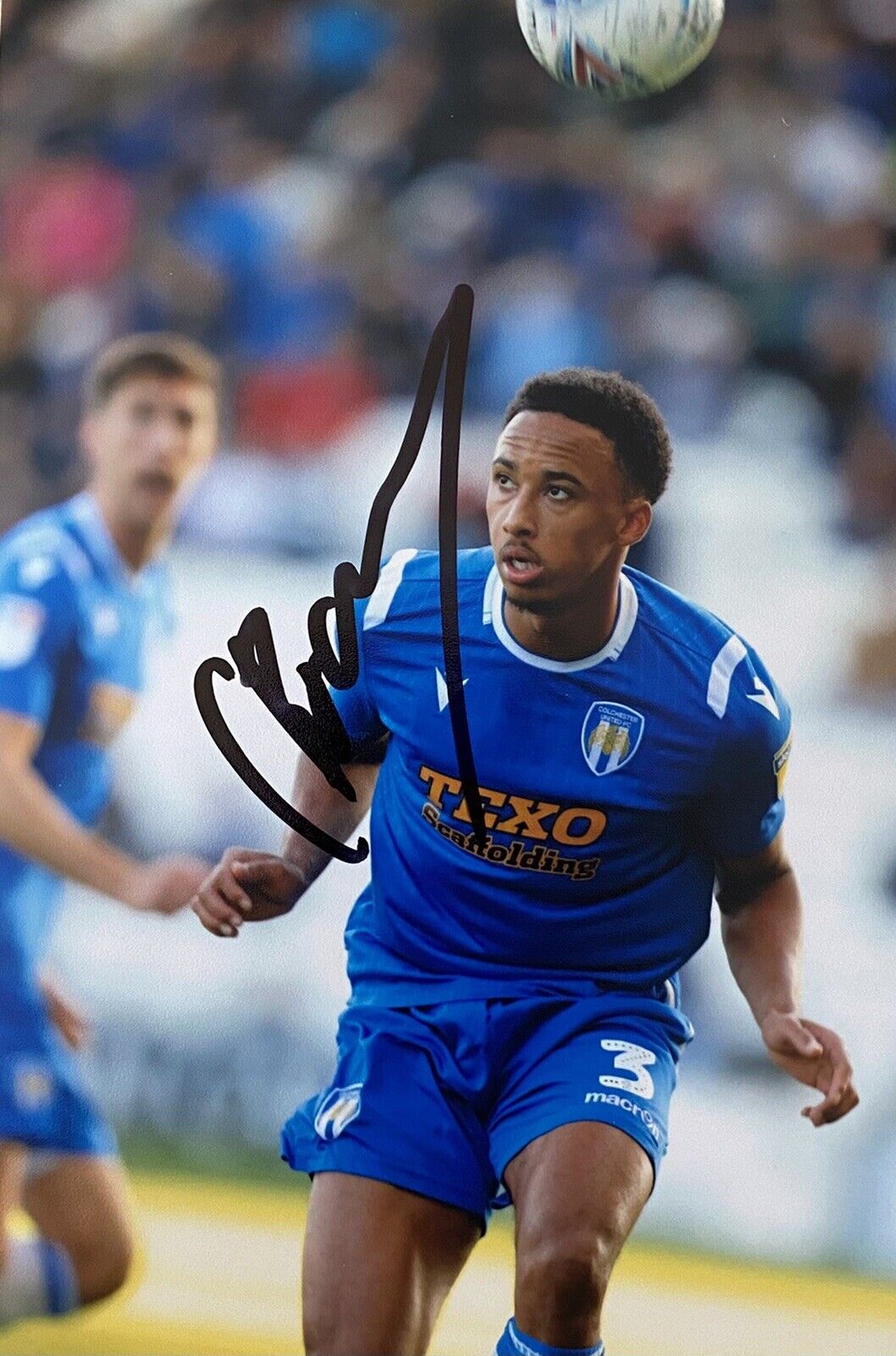 Cohen Bramall Genuine Hand Signed Colchester United 6X4 Photo Poster painting 3