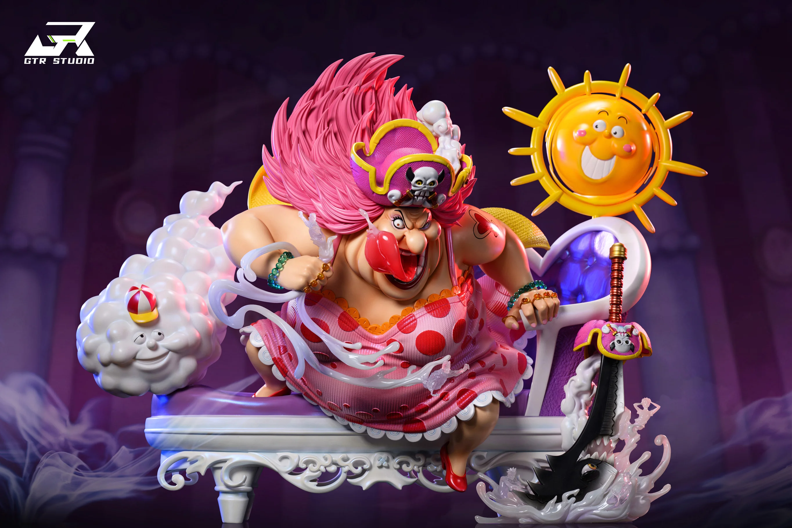 MAX Scale Big Mom Charlotte Linlin - ONE PIECE Resin Statue - GTR