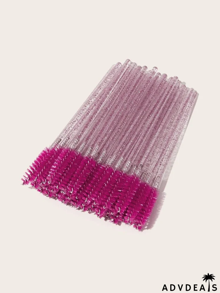 50pcs Silica Gel Eyelash Brush