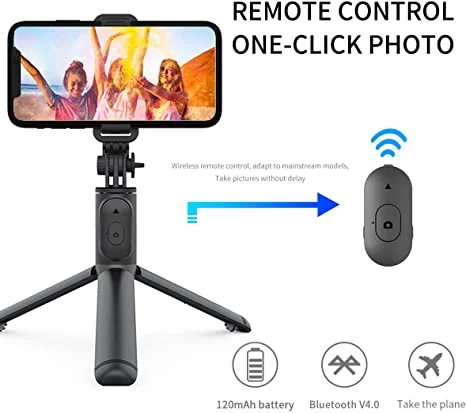 🎅(CHRISTMAS PRE SALE - 70% OFF) 6 IN 1 WIRELESS BLUETOOTH SELFIE STICK 🔥