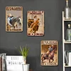 3PCS In The World Be A Cowgirl - Vintage Metal Signs Set - 20*30cm/30*40cm - Western