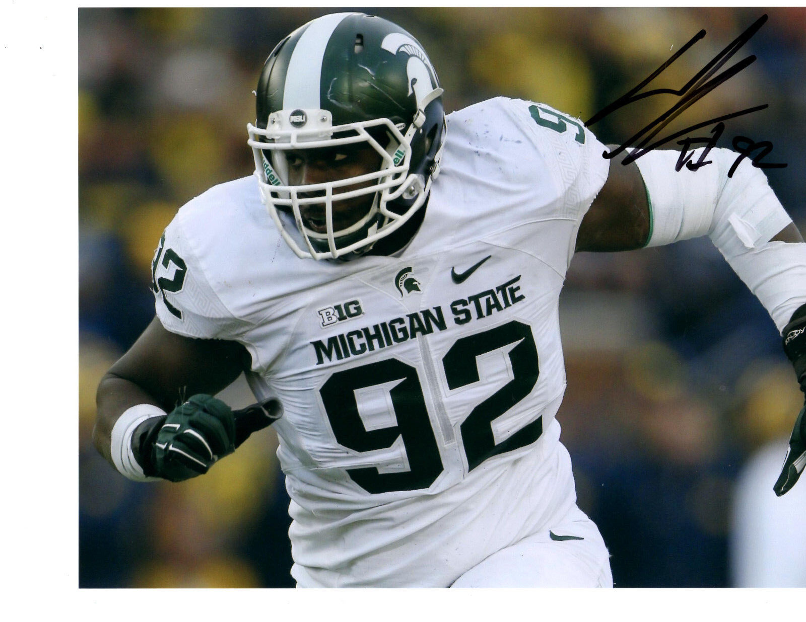 Joel Heath signed autographed 8x10 football Photo Poster painting Michigan State Spartans