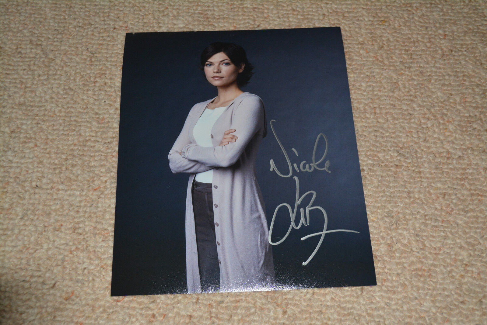 NICOLE DE BOER signed autograph 8x10 (20x25 cm) In Person DEAD ZONE