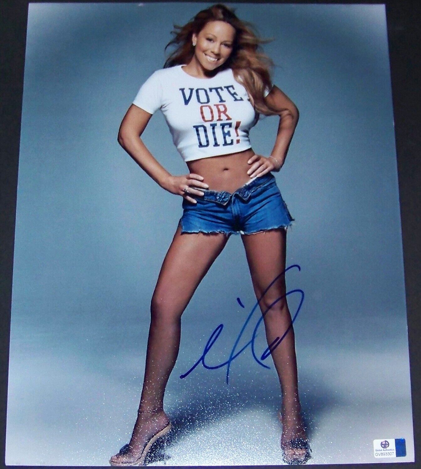 FLASH SUPER SALE! Mariah Carey Signed Autographed 11x14 Photo Poster painting GA GV GAI COA!