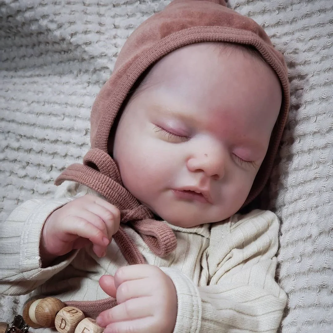 [New Series!] 12" Real Newborn Reborn Baby Boy Realistic Eyes Closed Reborn Baby Doll Named Ned -Creativegiftss® - [product_tag] RSAJ-Creativegiftss®
