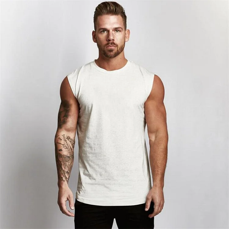 Bodybuilding Clothing Fitness Mens Sportswear Muscle Vests Men Tanktops