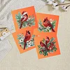 6pcs DIY Diamond Painting Greeting Card Set for Holiday Blessings Christmas Gift