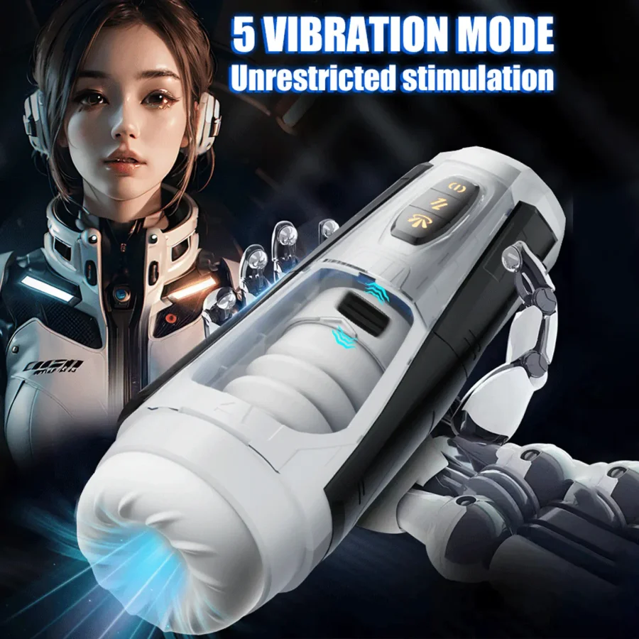 Tobias - 7 Thrust & Rotate Modes Recharge Male Masturbator with 3D Real Texture Sleeve Tobias - 7 Thrust & Rotate Modes Recharge Male Masturbator with 3D Real Texture Sleeve