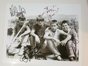 Stand by Me Cast Signed 8x10 Photo Poster painting RP -  Shipping!