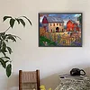 Country House-Full Round Diamond Painting 40*30CM