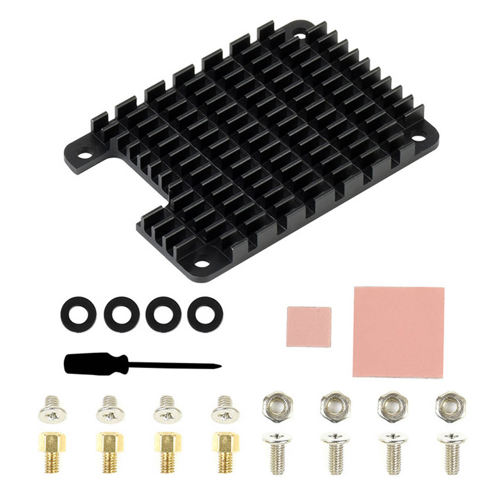 

Aluminum Heatsink Notched for Antenna Heat Dissipation for Raspberry Pi, 501 Original