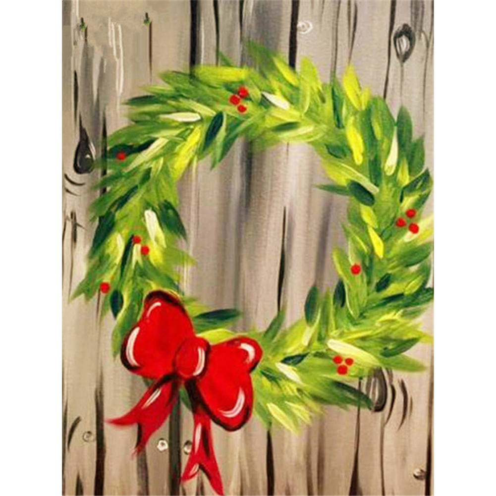 

Flower Wreath - Square Drill Diamond Painting - 30*40CM, 501 Original