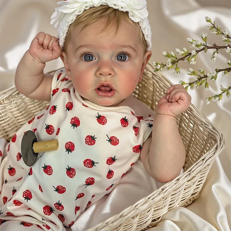 [Half Price Today] Realistic 20'' Mia Handmade Huggable Soft Body Reborn Baby Doll Girl Gift With Heartbeat & Sound By Rsgdolls® ：Realistic Reborn Baby Dolls By Rsgdolls®