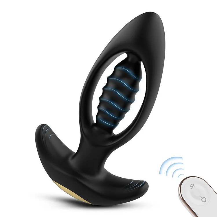 Remote Control Hollowed Prostate Vibrator