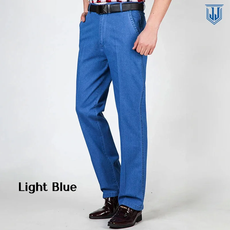 ✨LAST DAY SALE OFF✨Men High Waist Straight Fit Stretch Jeans