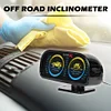 Inclinometer Clinometer with Green Backlight Compass Balance Level Slope Gauge