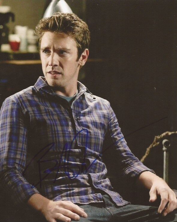 Bret Harrison signed V 8x10 Photo Poster painting Dr. Sidney Miller Reaper