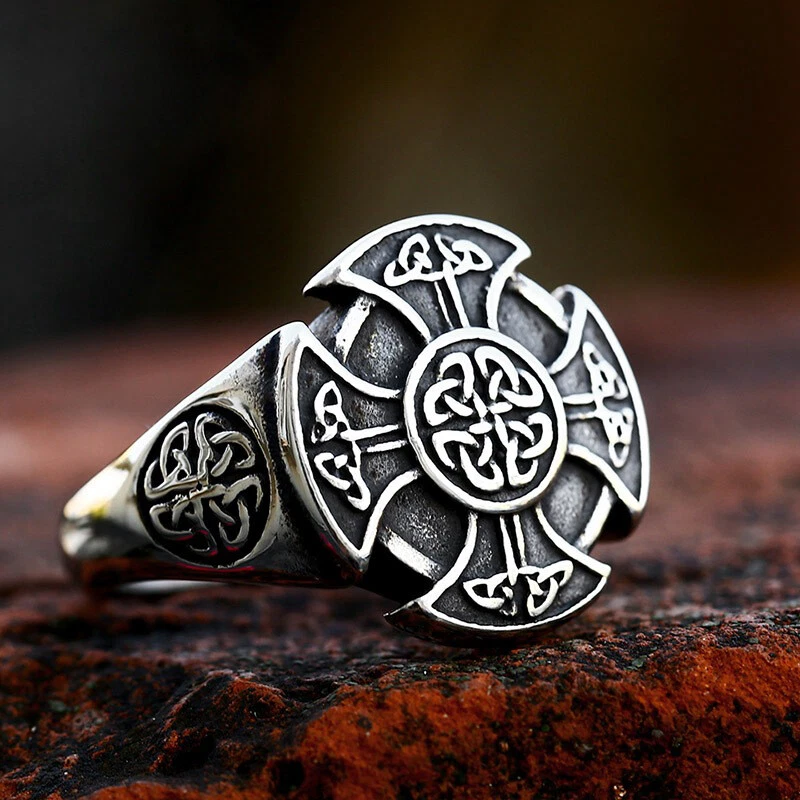 Celtic Knot Energy Shield Ring: A Symbol of Timeless Power and Heritage