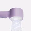 Cloud-feeling soft backwash shower head Anti-scale booster massage pulse dense skin-friendly dual water outlet mode