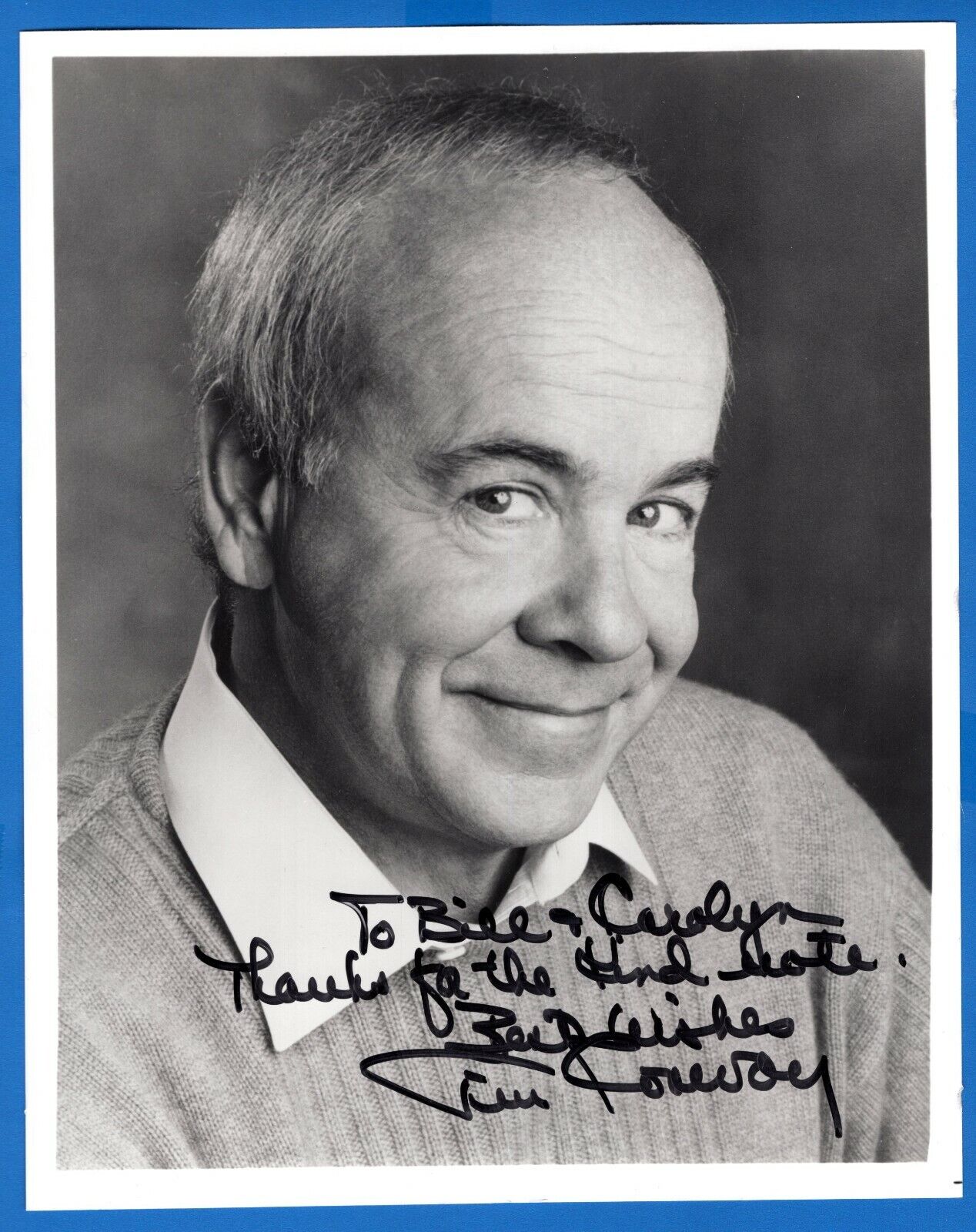 Tim Conway Actor Comedian Hand Signed Autograph 8x10 Photo Poster painting