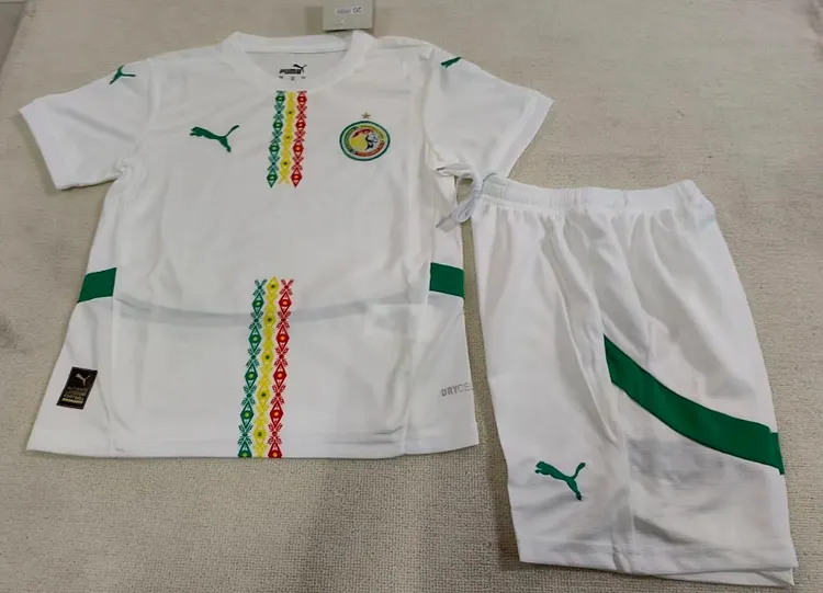 24-25 season Senegal home jersey children's clothing