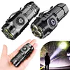 Bright LED Flashlight USB Rechargeable Portable Outdoor FlashLight 18350 Battery