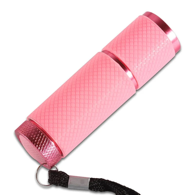 HOT  Small Glow Flashlights with 9 LED Lights UV Currency Detector Lamp Portable Light Nail Dryer For Nail Gel SANA889-Nail Inspo