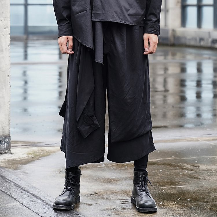 X083P110 Metsoul Pants-dark style-men's clothing-halloween