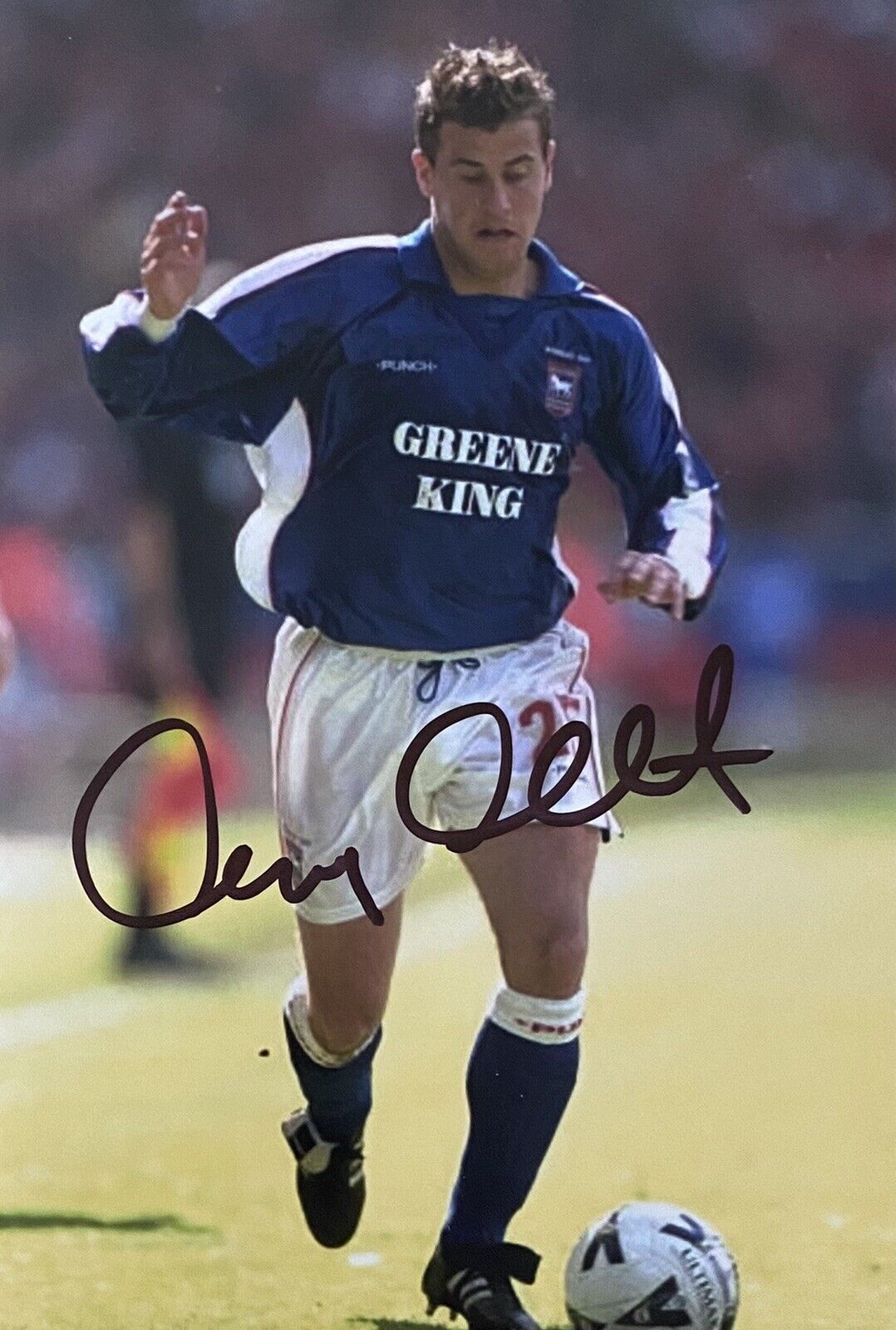 Gary Croft Genuine Signed Ipswich Town 6X4 Photo Poster painting