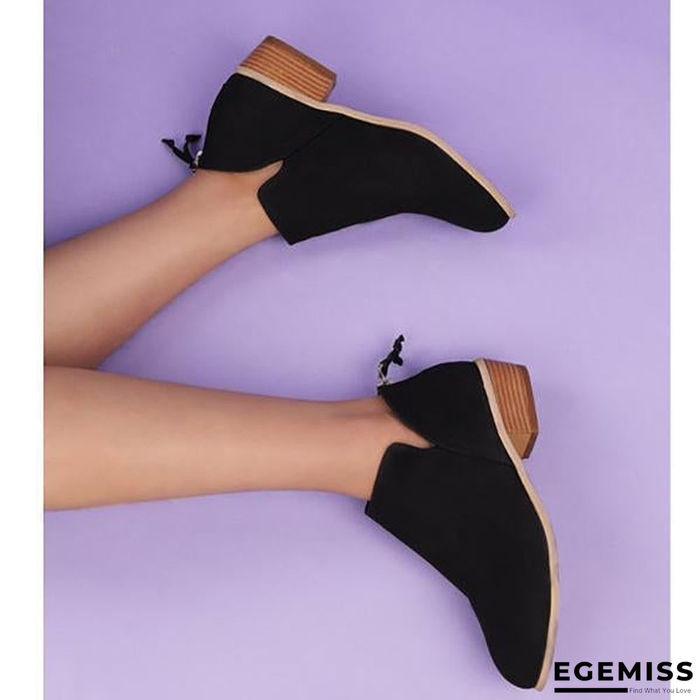 Casual Daily Chunky Heel Shoes | EGEMISS