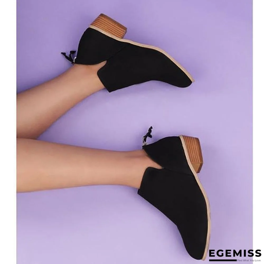 Casual Daily Chunky Heel Shoes | EGEMISS