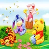 Winnie the Pooh - Full Round Drill - Diamond Painting