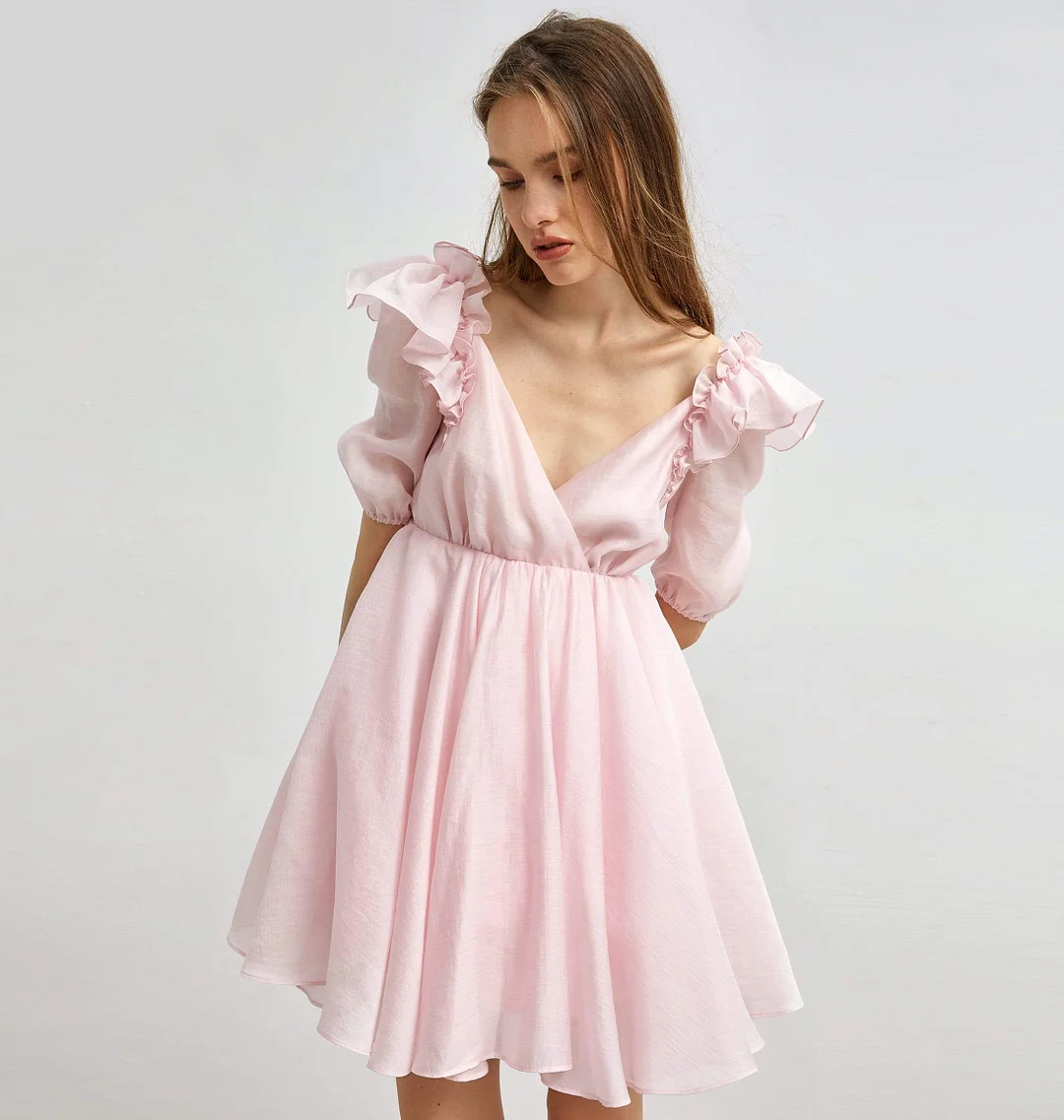 Fairy Mother Pink Mini Dress