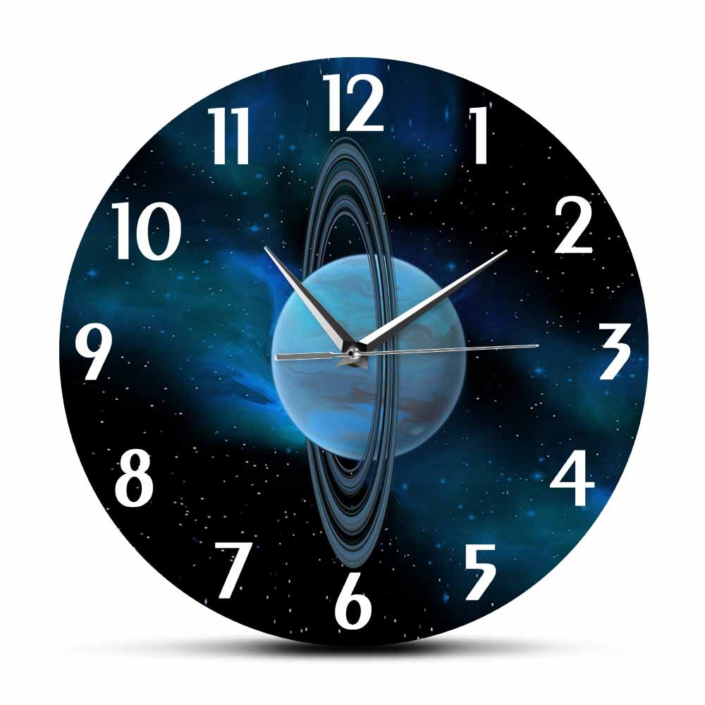 

The Ice Giant Uranus Planet - Frameless Acrylic Wall Clock, 501 Original