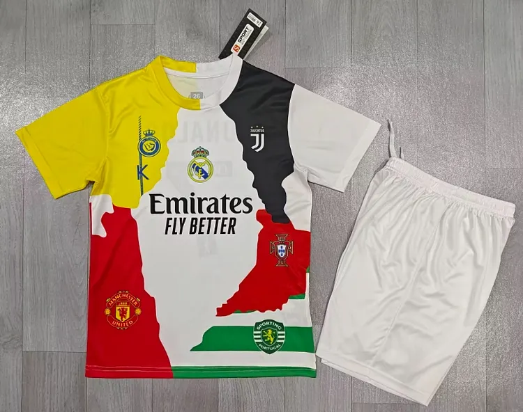 25-26 season Cristiano Ronaldo commemorative edition jersey for children
