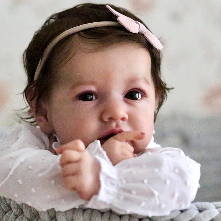  20'' Reborn Girl Baby Doll Lillian, Toddler Babies Unique Christmas Gift Set for Loved One - Reborndollsshop®-Reborndollsshop®