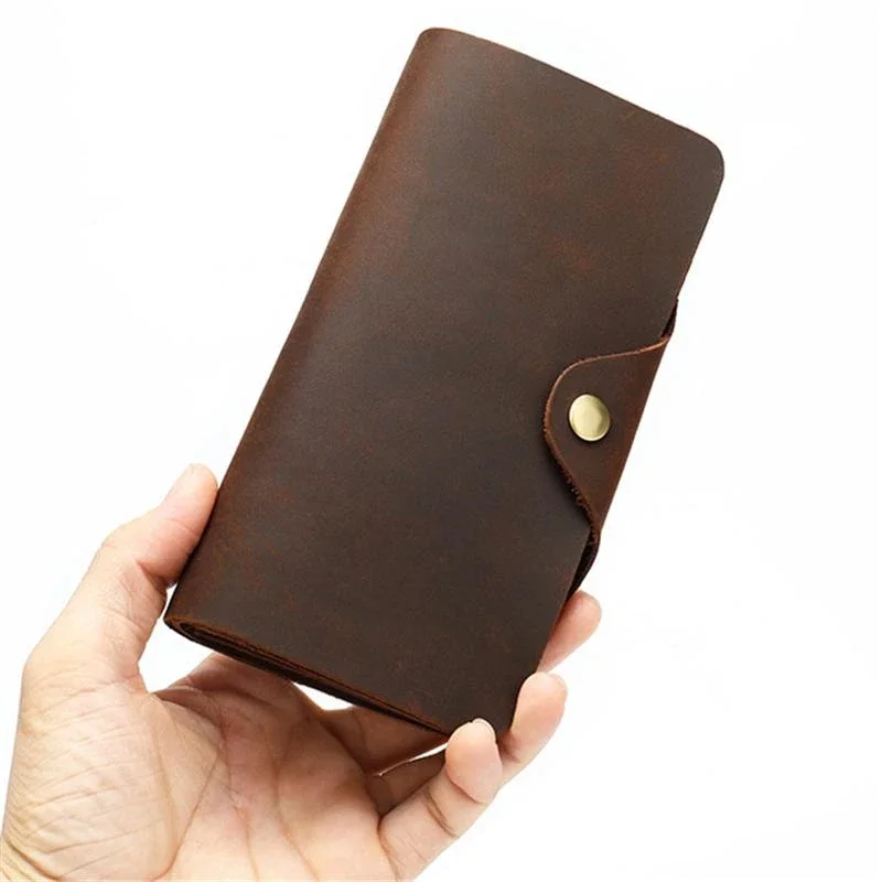 Durable Comfy Leather Casual Cash Cards Holder Wallets
