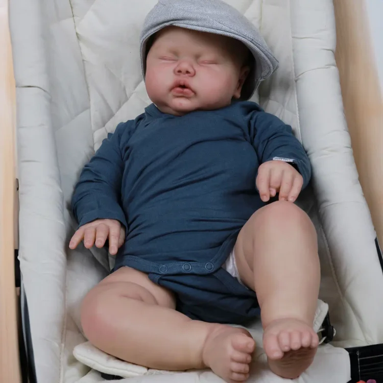  [New] 20 Inches Toddler Sleeping Adorable Baby Girl Doll Firuta with Heartbeat💖 & Sound🔊 - Reborndollsshop®-Reborndollsshop®