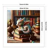 Dragon Book-11CT Stamped Cross Stitch 50*50cm/19.69*19.69in tapestrymarket