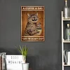 Coffee Cat - Vintage Metal Signs - 20*30cm/30*40cm